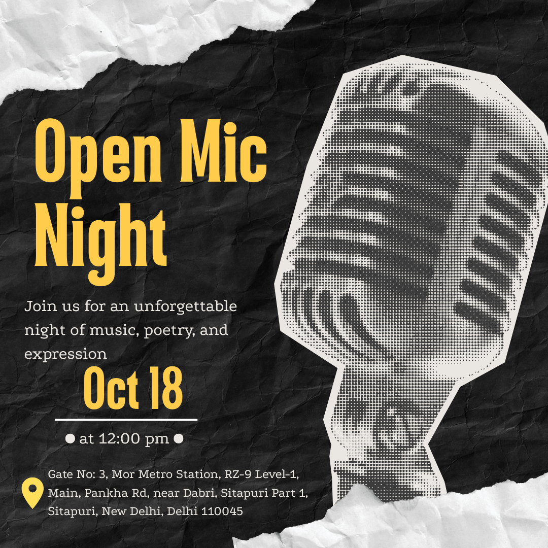 Open Mic In Delhi